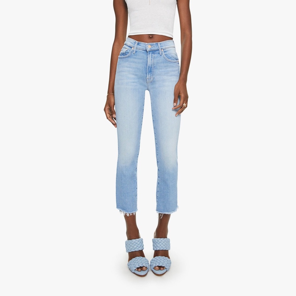 MOTHER - The Insider Crop Step Fray | 30